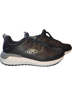 Rawlings League Turf Leather Lace-Up Baseball Cleats - MENS 7D - BRAND NEW W/BOX